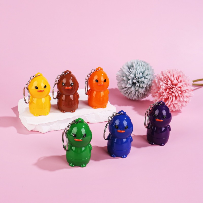 Stationery And Office Supply Chain - 6-Pack of Randomly Colored Duck-Shaped Retractable