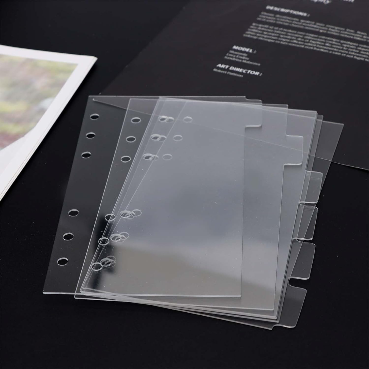 Index Tab Divider - A5/A6/A7 Binder Dividers Planner Insets 6