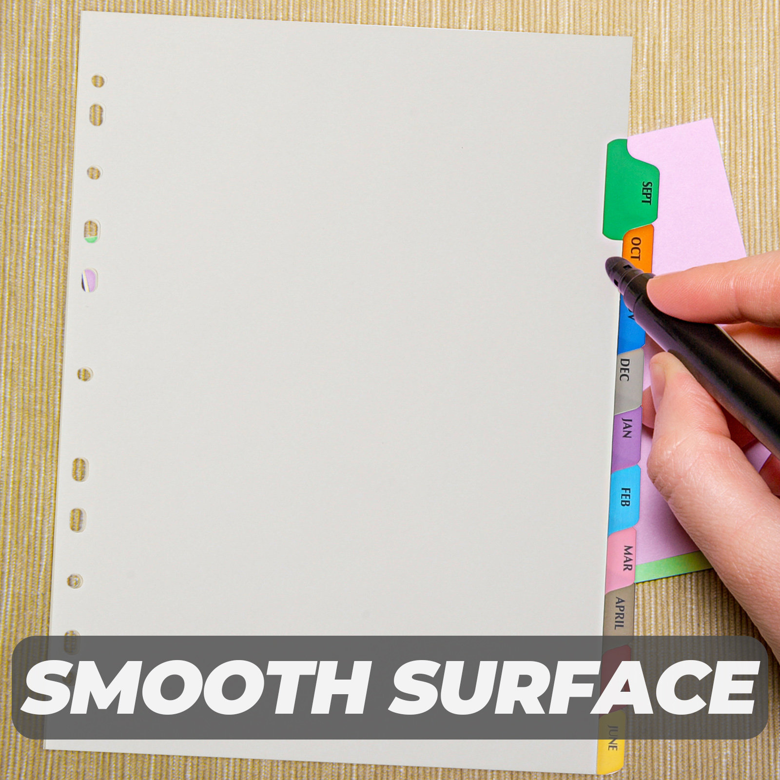 12Sheets Binder Dividers Tabs  - đánh giá và giá Index Tab Divider