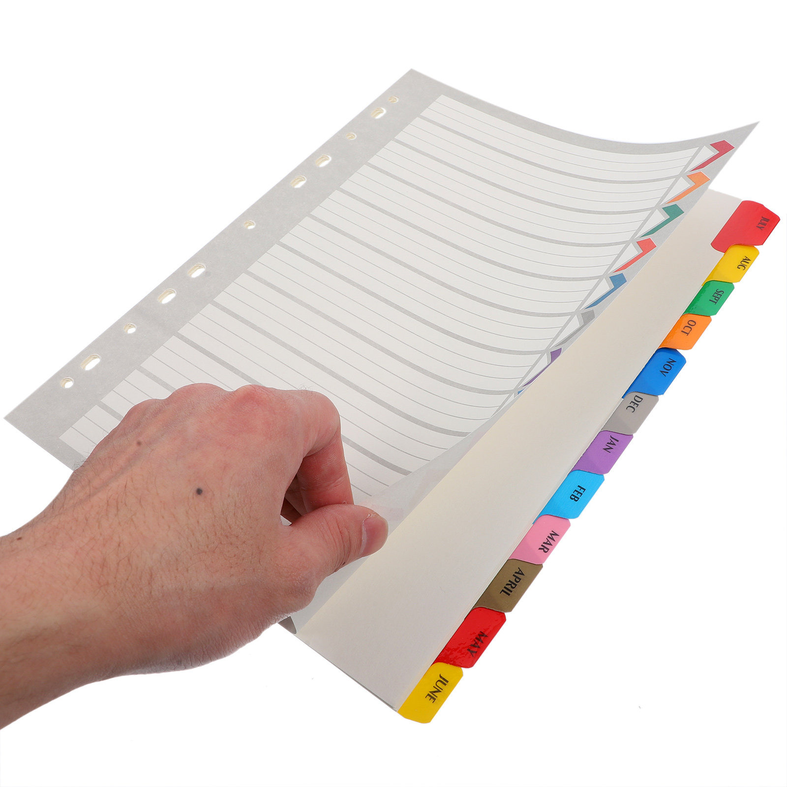 12Sheets Binder Dividers Tabs  - đánh giá và giá Index Tab Divider