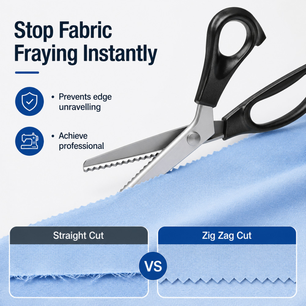 Stainless Steel Pinking Shears - đánh giá và giá Scissors Stainless Craft