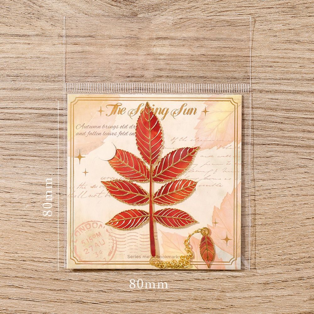 Metal Leaves Bronzing Bookmark - đánh giá và giá Stationery And Office Supply Chain