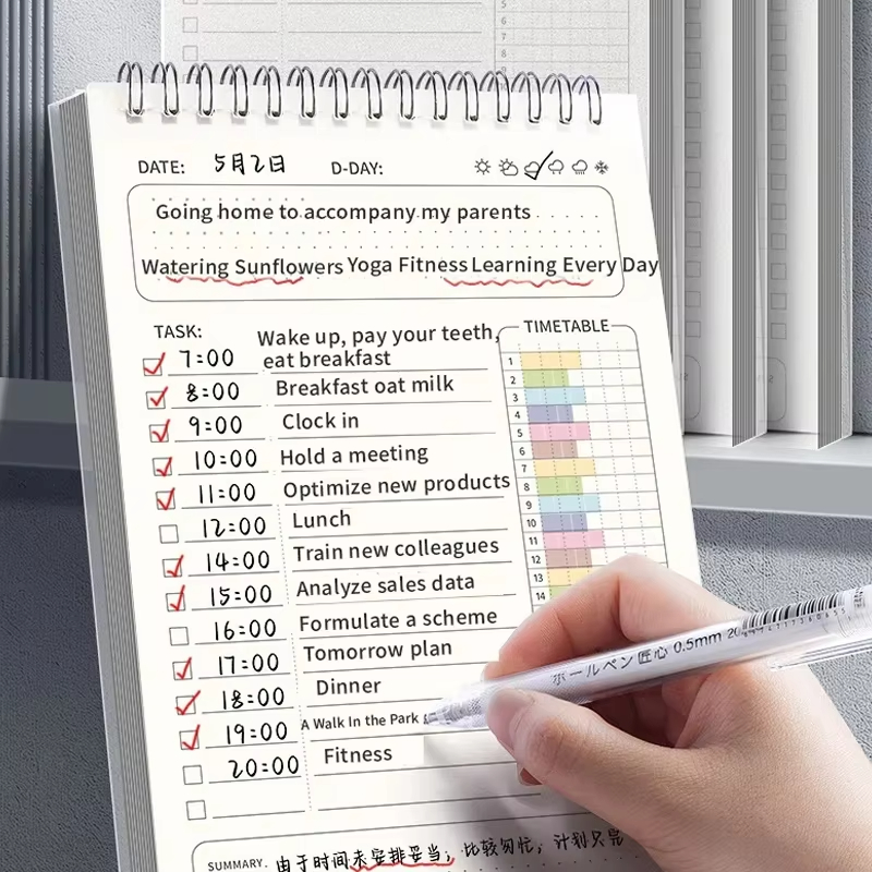 1pc Planner Agenda Spiral A5 N - đánh giá và giá Office Stationery Supply List
