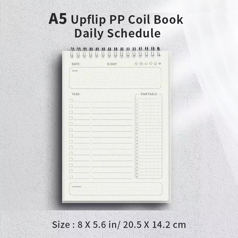 1pc Planner Agenda Spiral A5 N - đánh giá và giá Office Stationery Supply List