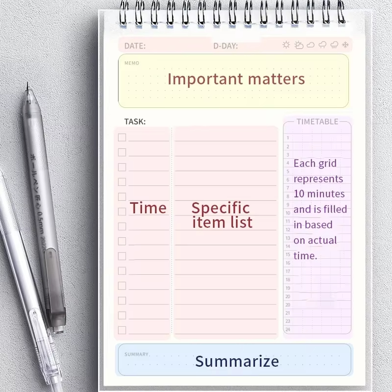 1pc Planner Agenda Spiral A5 N - đánh giá và giá Office Stationery Supply List
