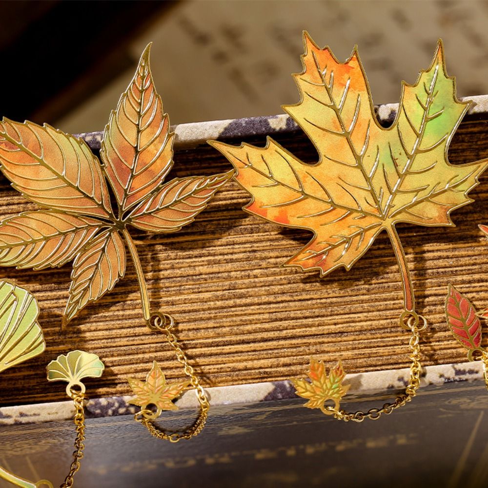 Metal Leaves Bronzing Bookmark - đánh giá và giá Stationery And Office Supply Chain