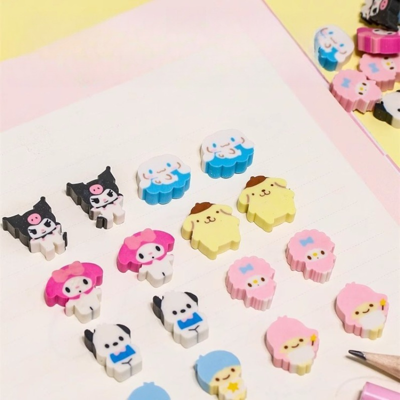 Kawaii Hello Kitty Eraser Cute - đánh giá và giá Office Supply Office Stationery Items