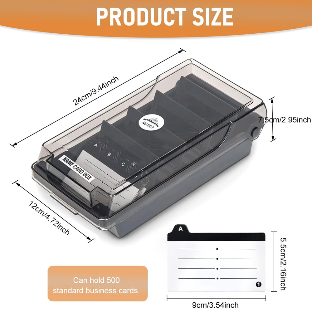 Desktop Business Card Box, Lar - đánh giá và giá Index Tab Divider