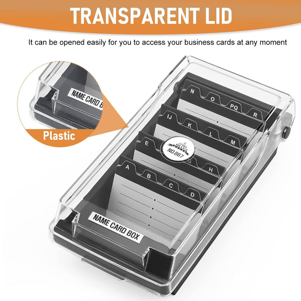 Desktop Business Card Box, Lar - đánh giá và giá Index Tab Divider