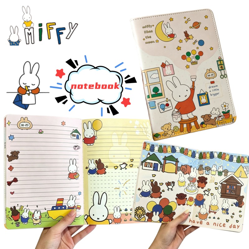 New B6 Miffy Cute Notebook Ill - đánh giá và giá Stationery Supplier