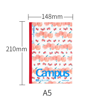 KOKUYO Campus A5 Notebook, 8mm - đánh giá và giá Graph Paper Pad