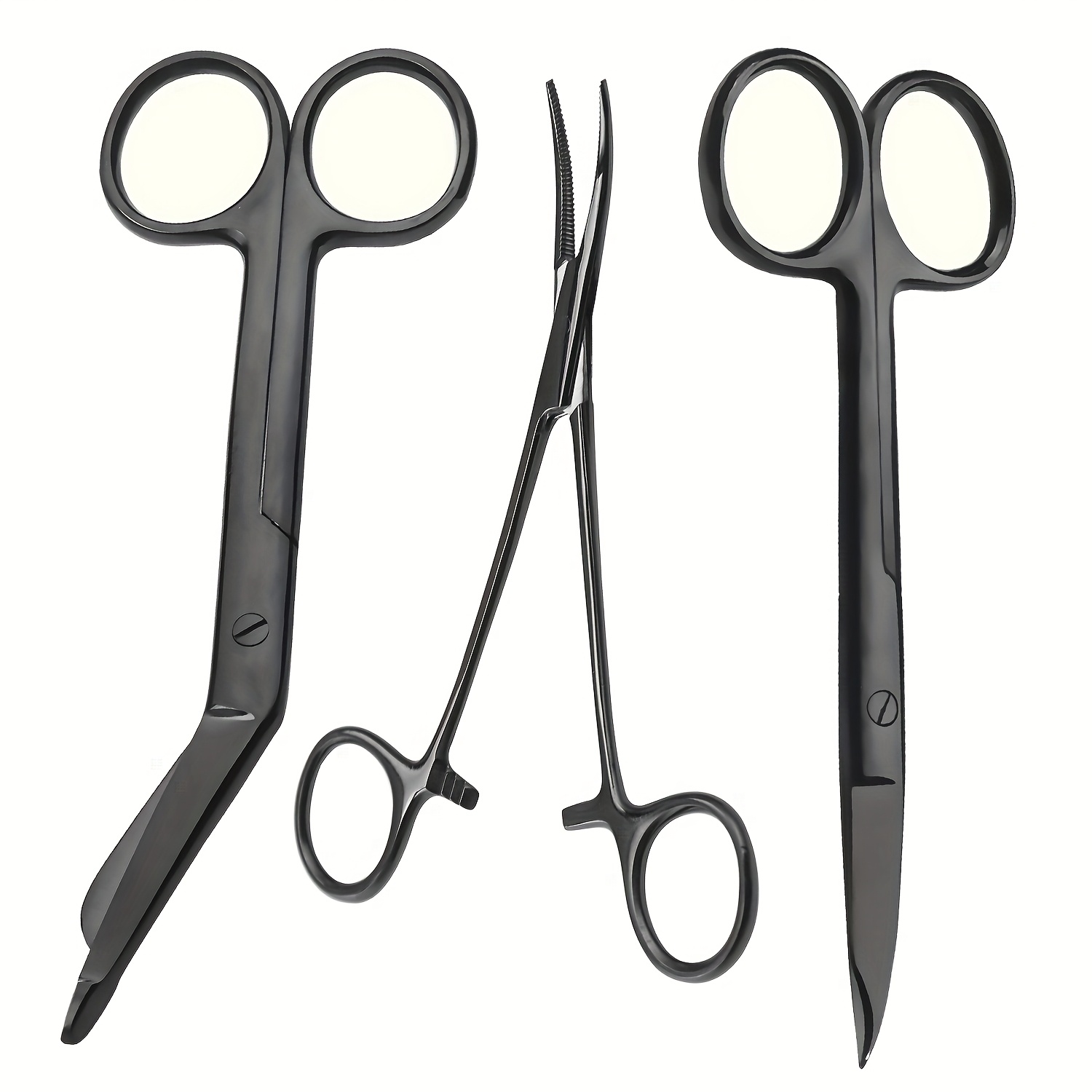 3pcs Multicolor Titanium-Coate - đánh giá và giá Scissors Stainless Craft
