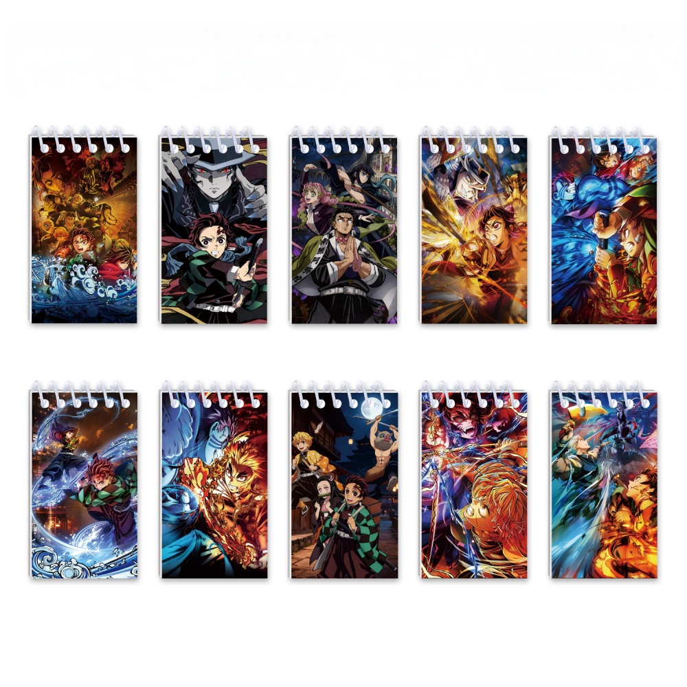 10PCS Demon Slayer Notepads. S - đánh giá và giá Is Stationery Office Supply