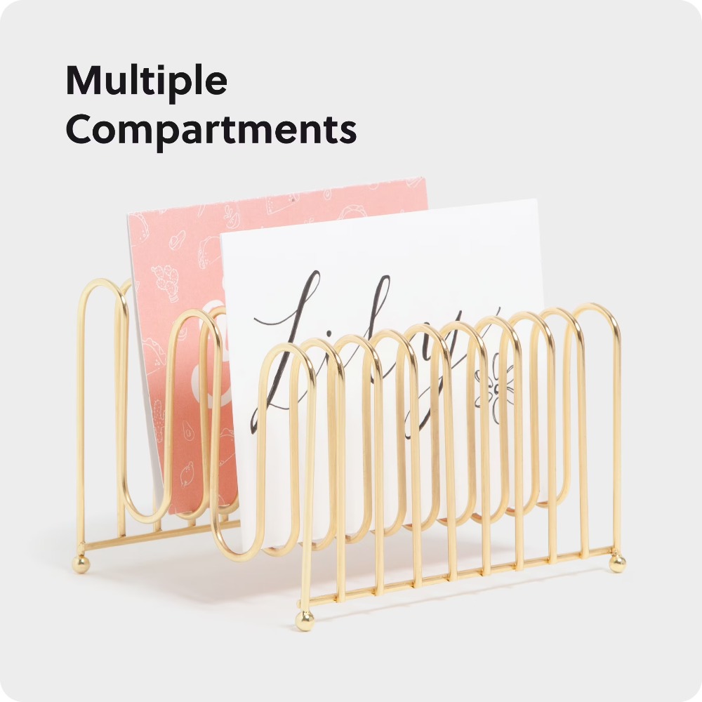 Bent Wire Desk Organizer Lette - đánh giá và giá Is Stationery Office Supply