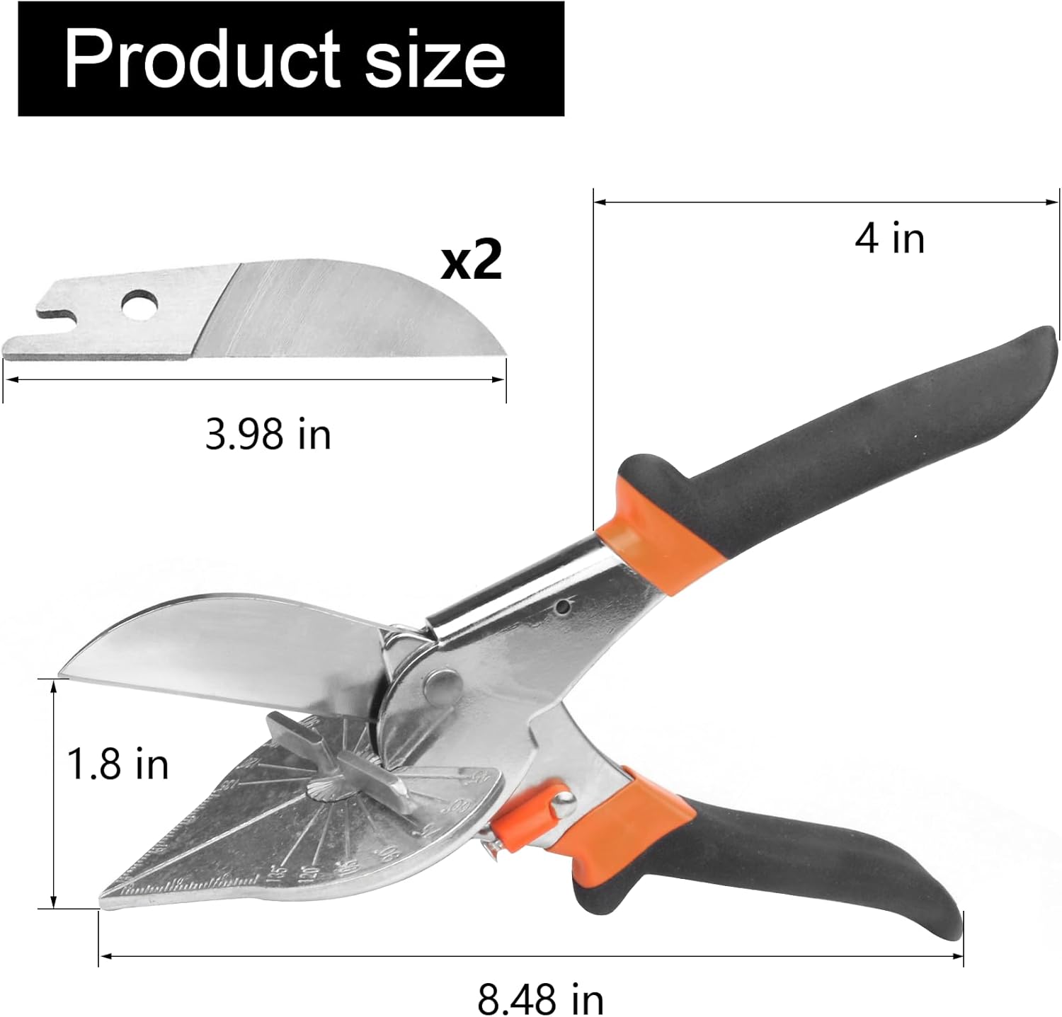 45-135 Degree Adjustable Miter - đánh giá và giá Scissors Stainless Craft