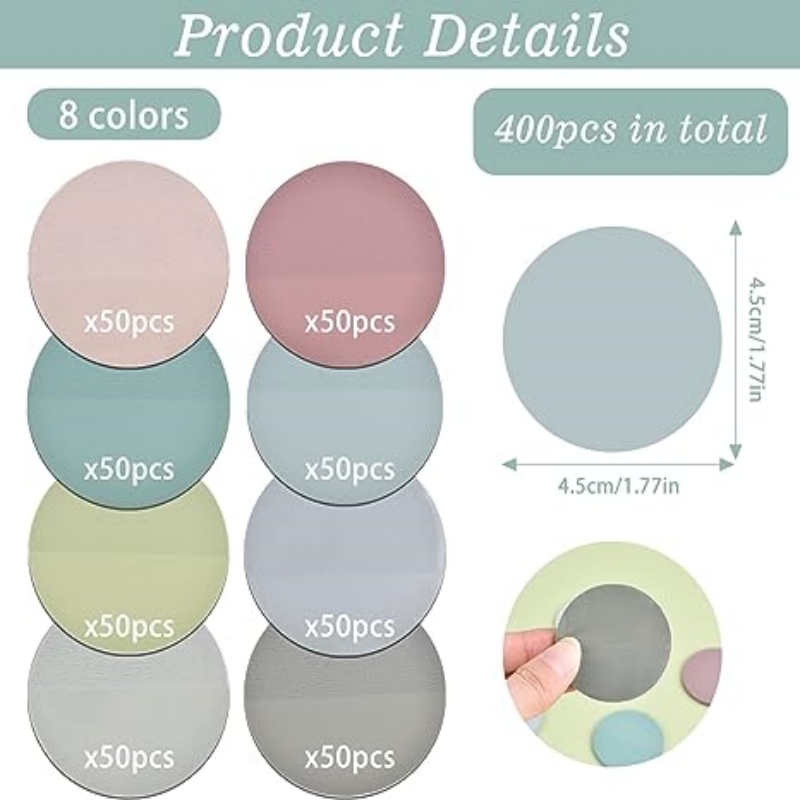 400pcs Morandi Sticky Notes, C - đánh giá và giá Index Tab Divider