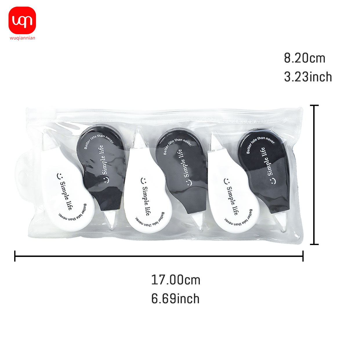WQN - Black and White Mini Cor - đánh giá và giá Office Supply Office Stationery Items