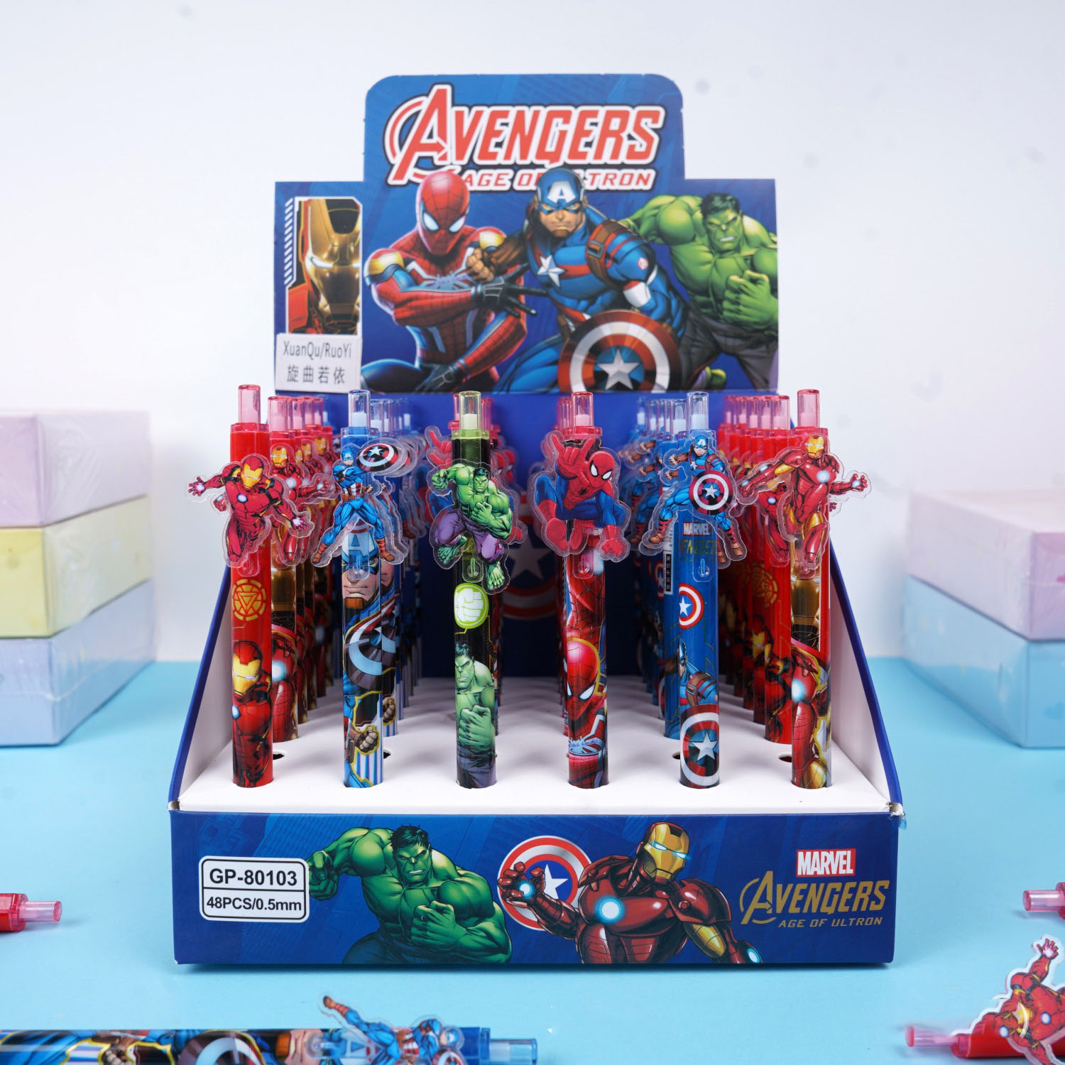 12/48pcs For Marvel Gel Pens Q - đánh giá và giá Stationery Supplier
