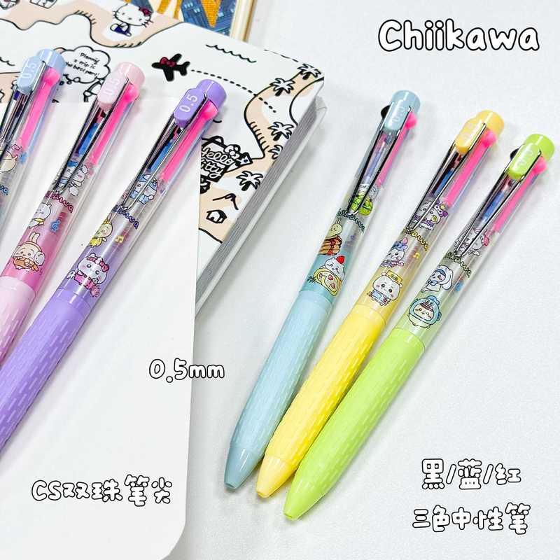6-36pcs Chiikawa Pen 3 Colors  - đánh giá và giá Stationery Supplier
