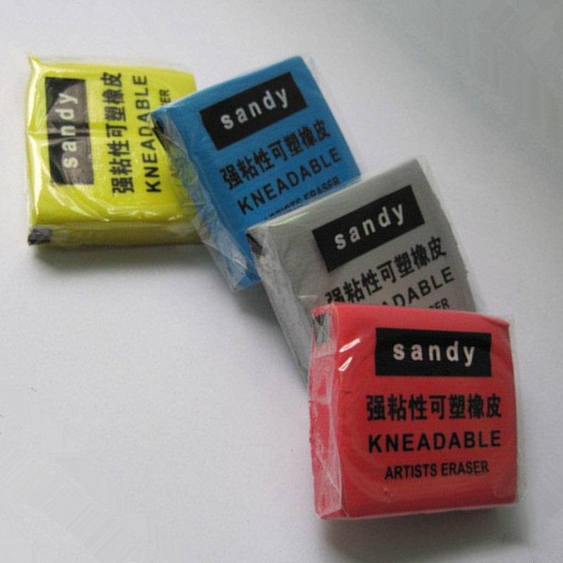 Kneadable Rubber Pastel Sketch - đánh giá và giá Rubber Eraser Kneaded