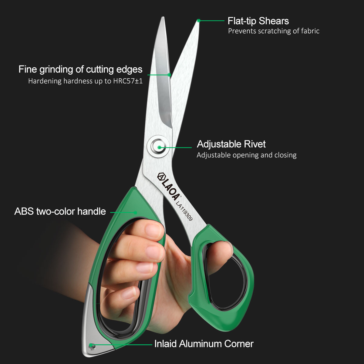 LAOA Stainless Steel Multi-Pur - đánh giá và giá Scissors Stainless Craft