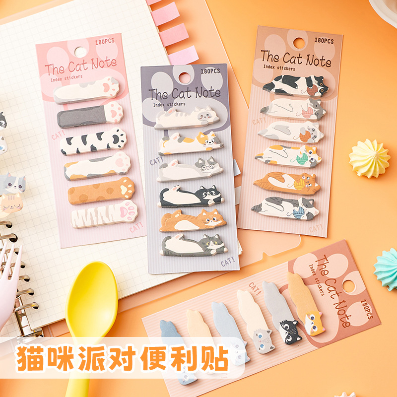 40packs Kawaii Cat Memo Pad St - đánh giá và giá Stationery Office Items List