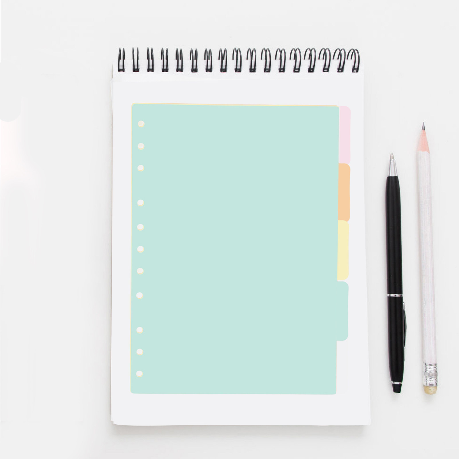 5Pcs Plastic Binder Dividers B - đánh giá và giá Index Tab Divider