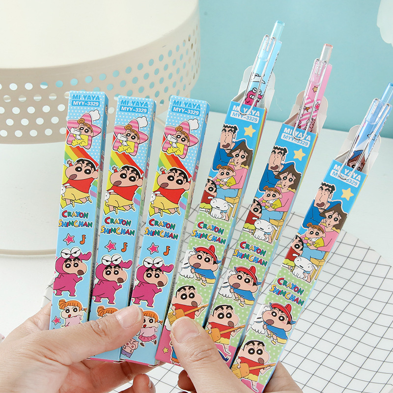 6Pcs Cartoon Crayon Shin-Chan  - đánh giá và giá Is Stationery Office Supply