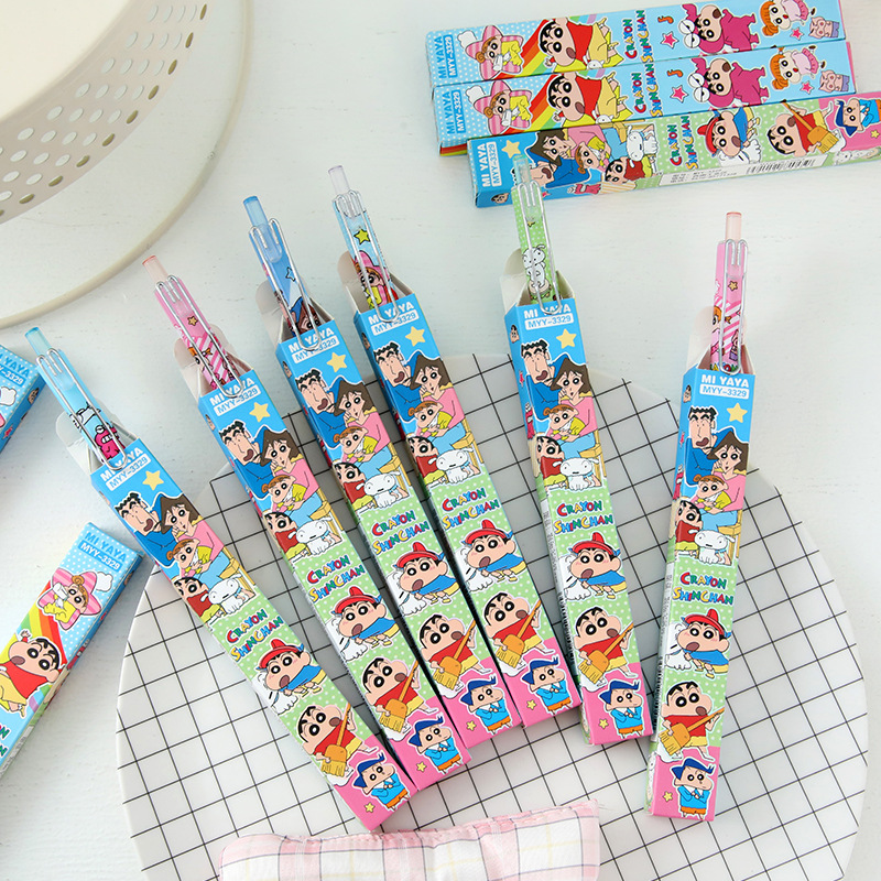 6Pcs Cartoon Crayon Shin-Chan  - đánh giá và giá Is Stationery Office Supply