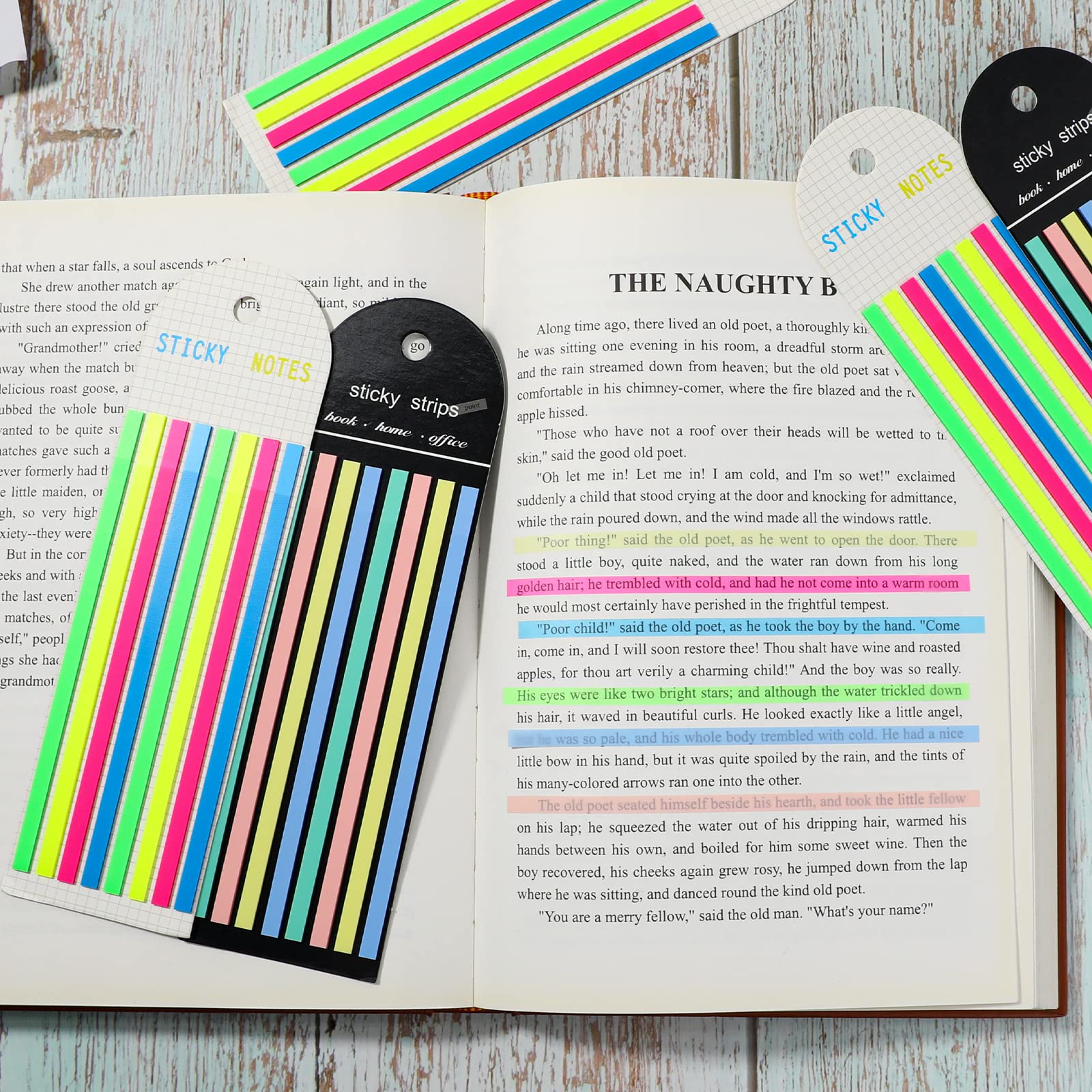 Multi-colored Long Strip Index - đánh giá và giá Index Tab Divider
