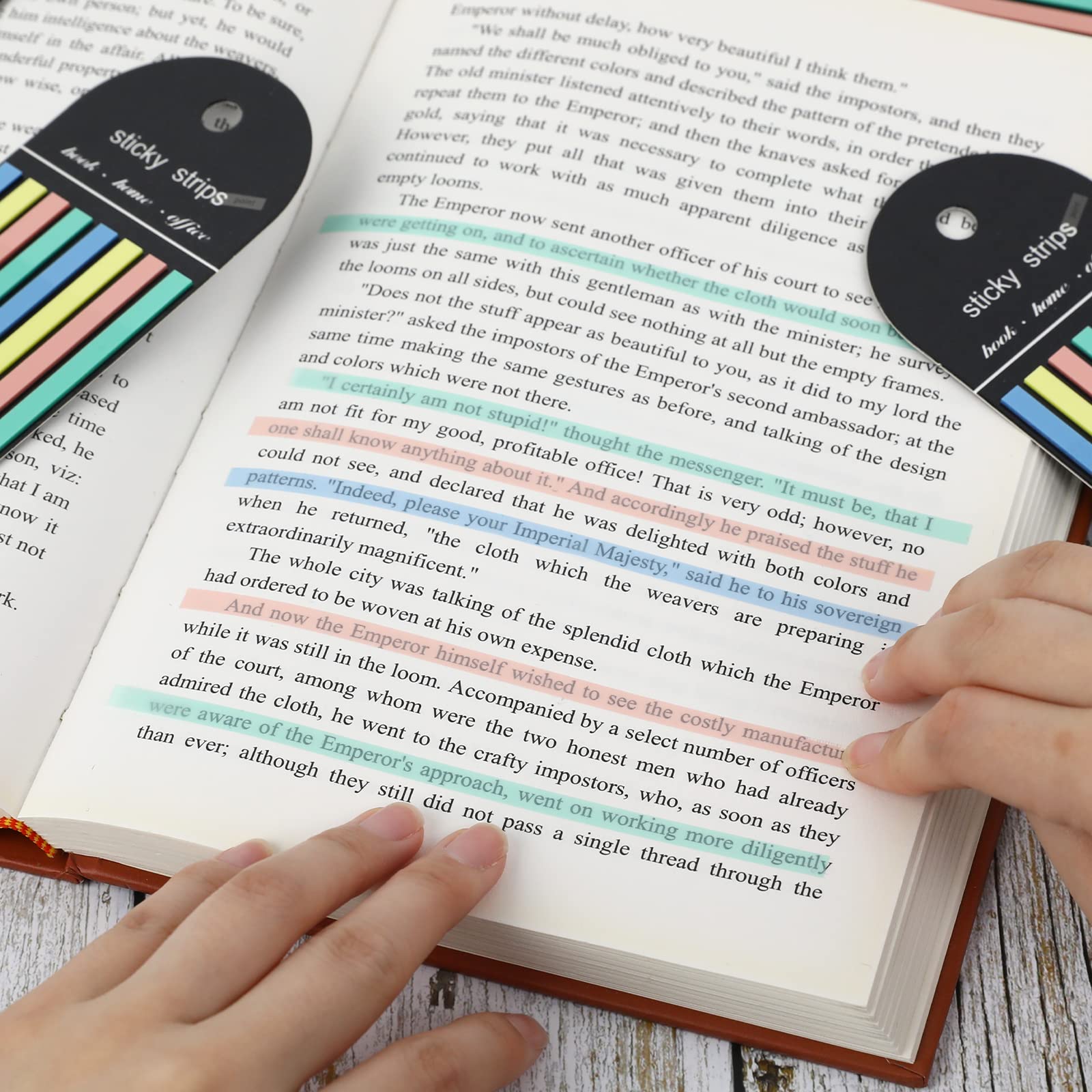 Multi-colored Long Strip Index - đánh giá và giá Index Tab Divider