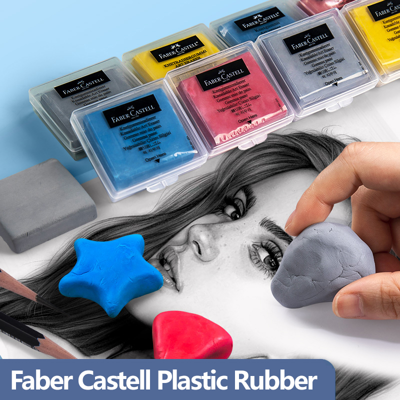 Faber-Castell Plasticity Rubbe - đánh giá và giá Rubber Eraser Kneaded