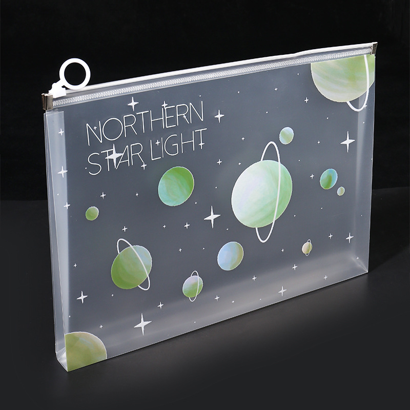 4/12pcs A4 Space Zipper Folder - đánh giá và giá Is Stationery Office Supply
